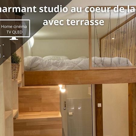 Charmant Studio Avec Terrasse Au Coeur De Nancy Esterno foto